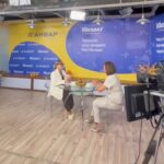 Гүлмира Бисекешева «Рика-ТВ» телеарнасының «Жаңа таң» бағдарламасында сұхбат берді