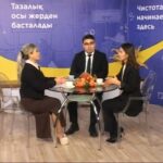 «Рика» телеарнасының «Жаңа таң» бағдарламасында сұхбат берді